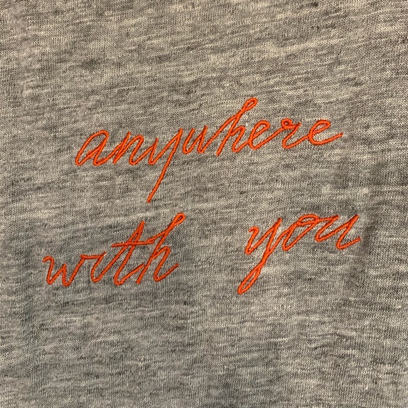 a loves a embroidered racer back tank - Picture 2 of 5